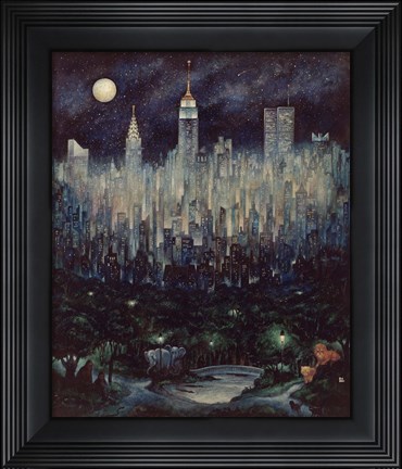 Framed Jungle Moon Print