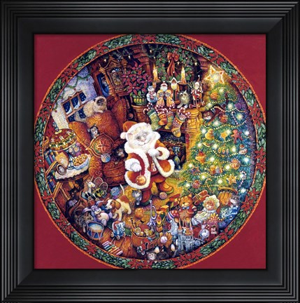 Framed T&#39;Was The Night 2 Print
