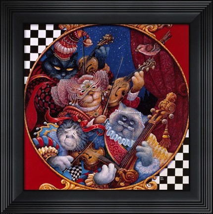 Framed Quartet Print