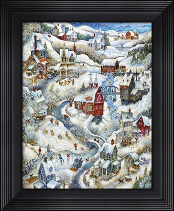 Framed Country Winter (2) Print