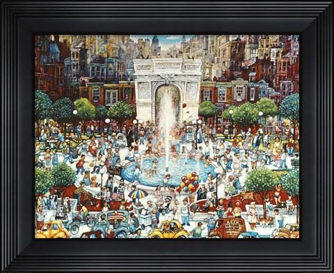 Framed Washington Square Print