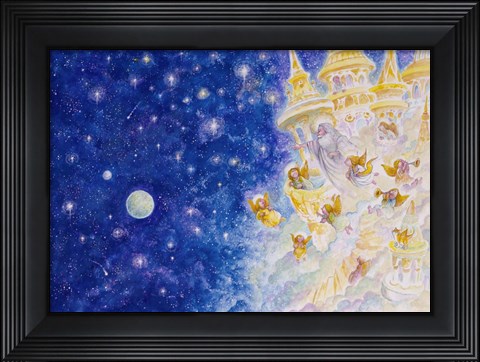 Framed One Starry Day Print