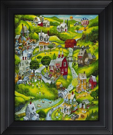 Framed Country Summer Print