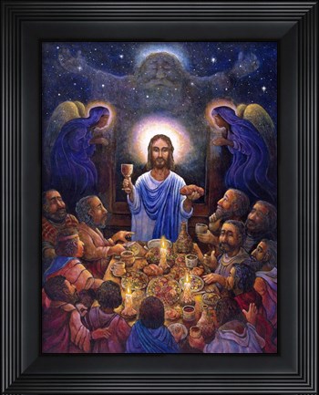 Framed Last Supper Print