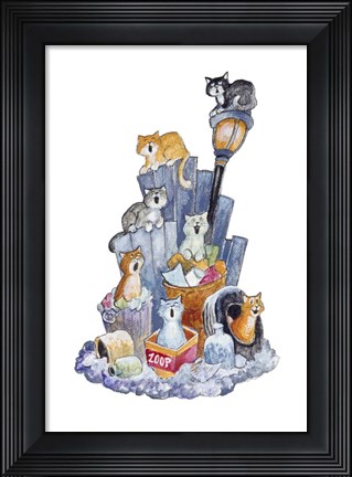 Framed Singing Seven Print