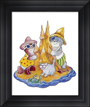 Framed Beach Print
