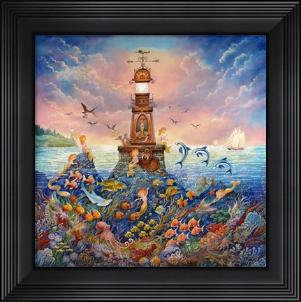 Framed Untitled - Underwater Print