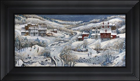 Framed When Winter Comes 2... Print