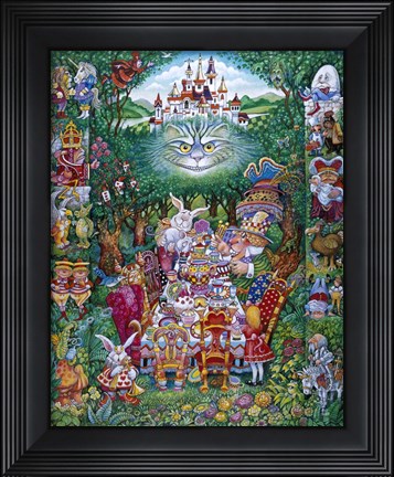 Framed Tea Party Print