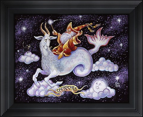 Framed Capricorn Print