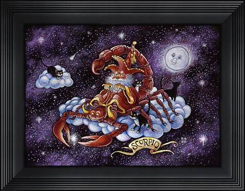 Framed Scorpio Print