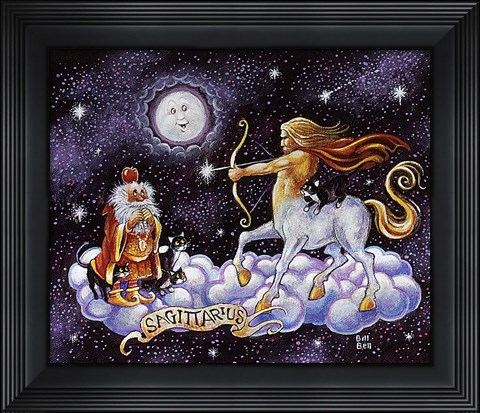 Framed Sagittarius Print