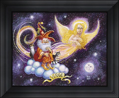 Framed Virgo Print