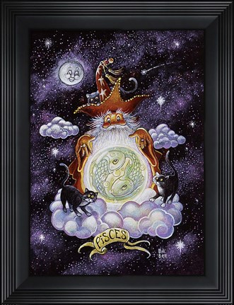 Framed Pisces, Print