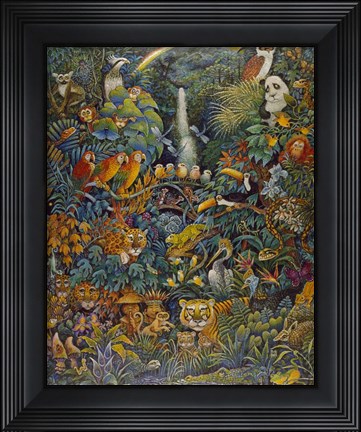 Framed Rainforest Print