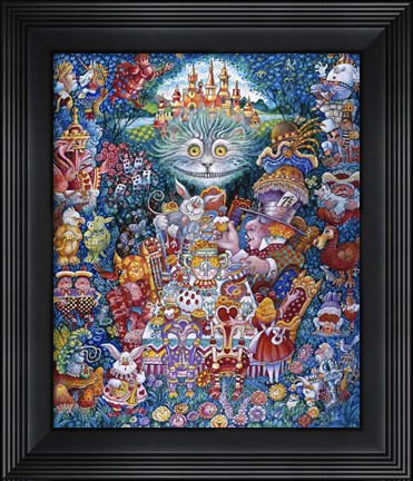 Framed Tea Party 2 Print