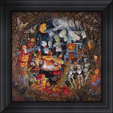 Framed Monsters Night Out Print