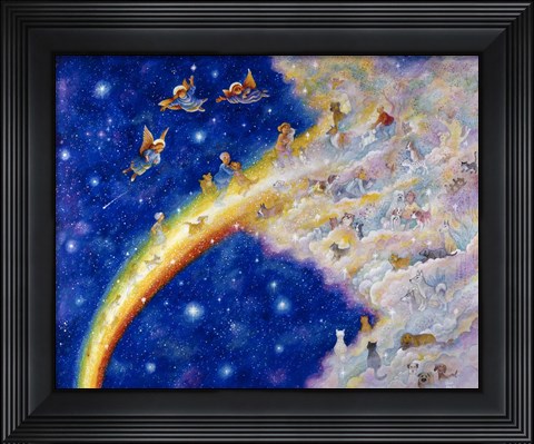 Framed Rainbow Bridge Print
