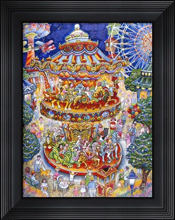 Framed Carousel Dreams Print