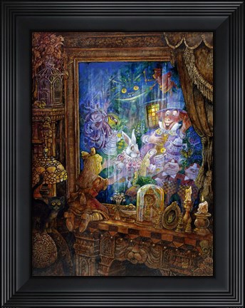 Framed Through The Looking Glass Print