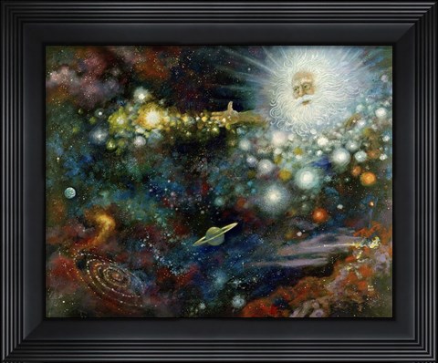 Framed Let There Be Light Print