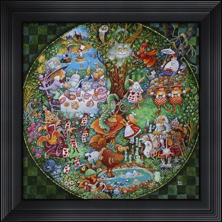 Framed Another Day In Wonderland Print