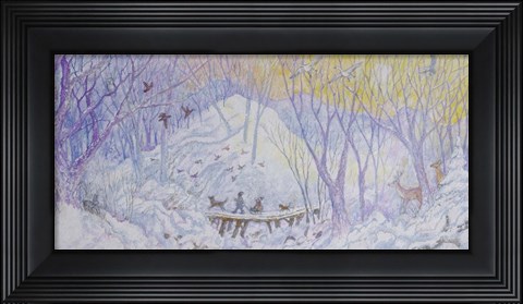 Framed Early Birds Print