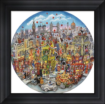 Framed Pips Pub Print