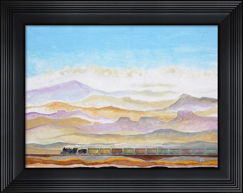 Framed Goin' West Print