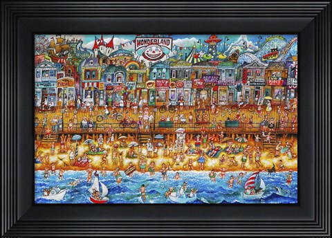 Framed Wonderland Print