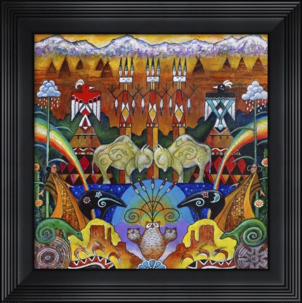 Framed Monument Valley Print