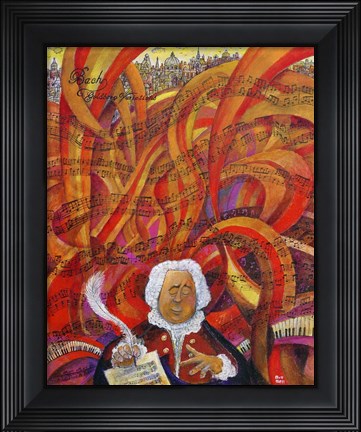 Framed Bach Print