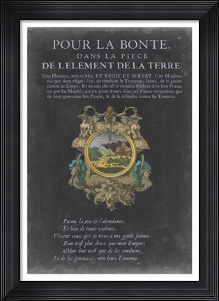 Framed Vintage Bookplate I Print