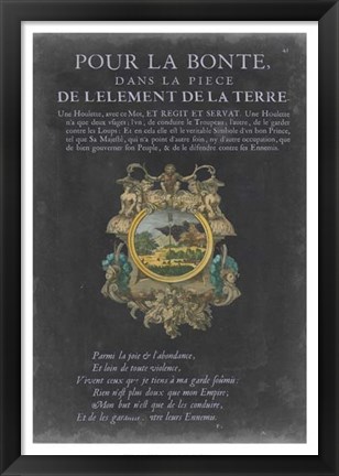 Framed Vintage Bookplate I Print