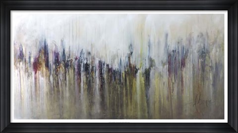 Framed Cascada Metalica Print