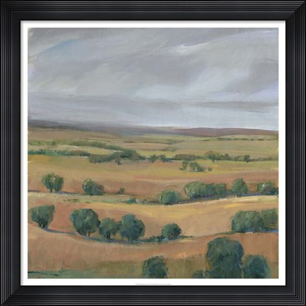 Framed Brooding Storm II Print