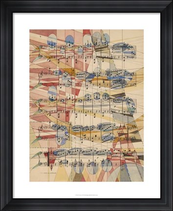 Framed P. Grazioso Print