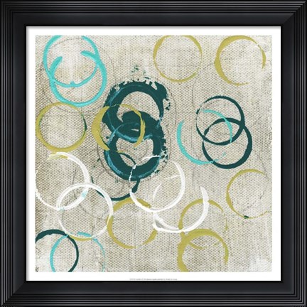 Framed Graffiti I Print