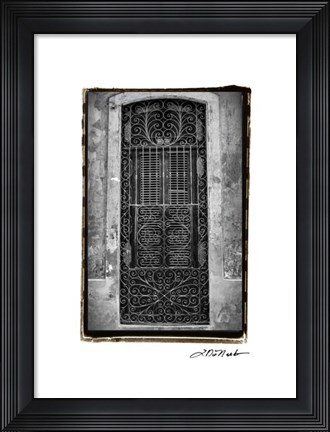 Framed Past Elegance I Print