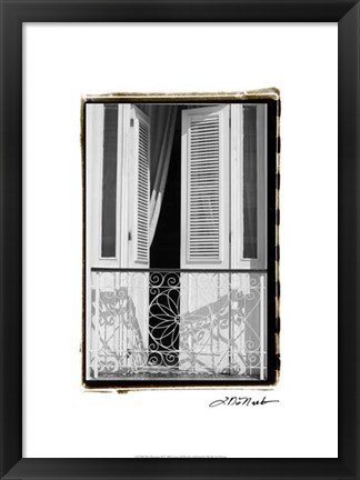 Framed Past Elegance II Print