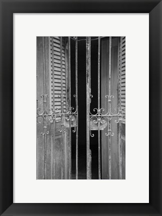 Framed Past Elegance III Print