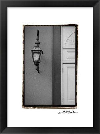 Framed French Quarter Architecture II Print