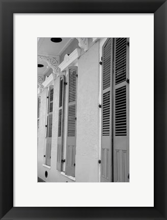 Framed French Quarter Architecture IV Print