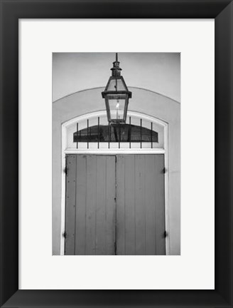 Framed French Quarter Architecture V Print