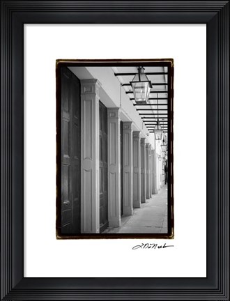 Framed French Quarter Architecture VI Print