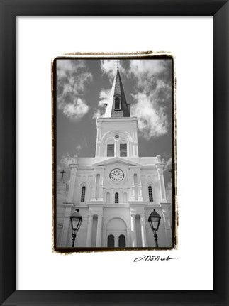 Framed St. Louis Cathedral, Jackson Square I Print