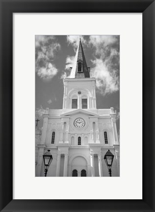 Framed St. Louis Cathedral, Jackson Square I Print