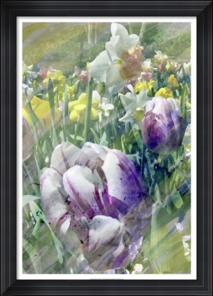 Framed Spring at Giverny I Print