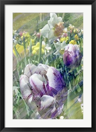 Framed Spring at Giverny I Print