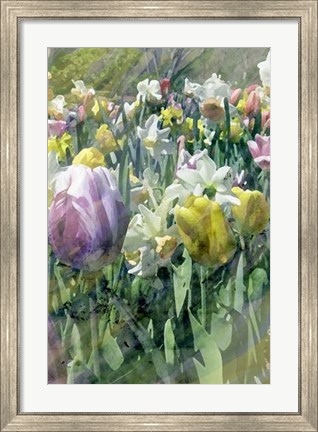 Framed Spring at Giverny II Print